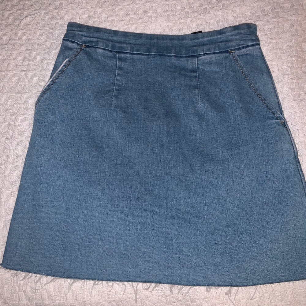 Denim skirt